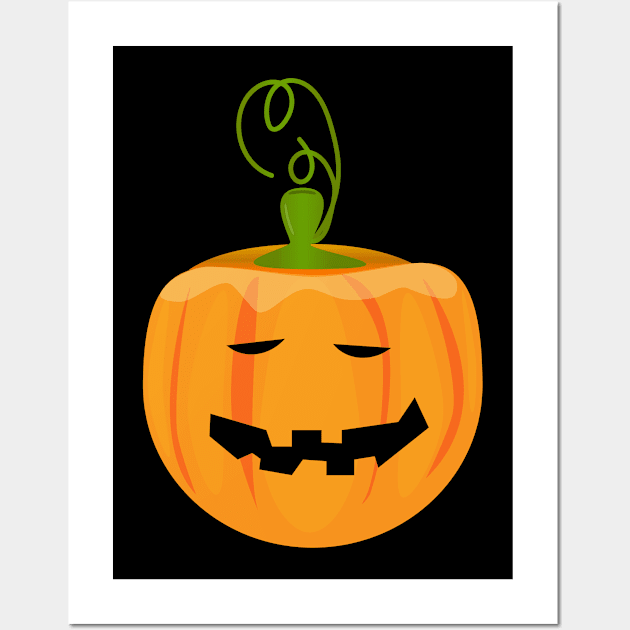 Cute halloween design Wall Art by Cherubic